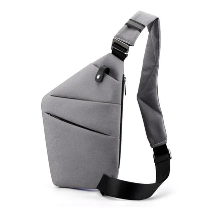 Men Ultra Thin Anti-Theft Small Chest Bag Mini Cross Body Bags Male One Shoulder Sling Bag for Travel Boy Sports Bag