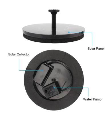 SunSplash™ Solar Fountain